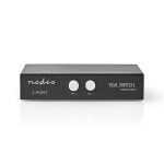 Nedis VGA switch | 2-Port port(s) | Maksimum oppløsning: 2560x1600 | 500 mHz