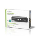 Nedis VGA switch | 2-Port port(s) | Maksimum oppløsning: 2560x1600 | 500 mHz