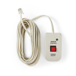 Nedis Power Inverter Fjernkontroll | 5.00 m | RJ10 | Hvit