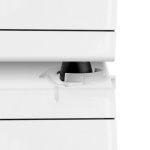 Nedis selvklebende Feet | Plastpose | Hvit | 4 stk