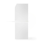 Nedis Universal Stacking Kit for vaskemaskin og tørketrommel | Uttrekkbar hylle | Hvit