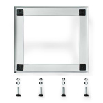 Nedis Stå for vaskemaskin og tørketrommel | 150 kg | Hvit