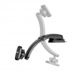 Dudao F12s telefonstativ for bilinstrumentbord Svart