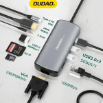 Dudao A15Pro 11-i-1 Type-C Adapter-dokkstasjon