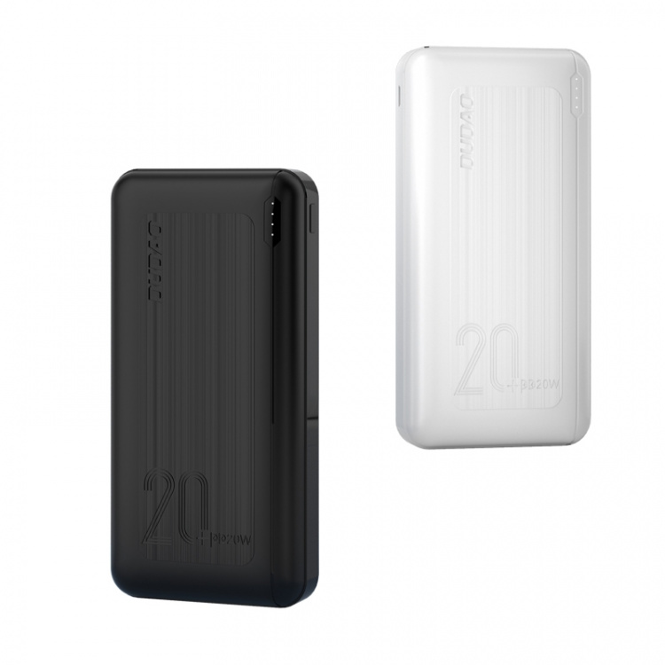 Dudao K12PQ+ powerbank 20000mAh 20Watt Hvit