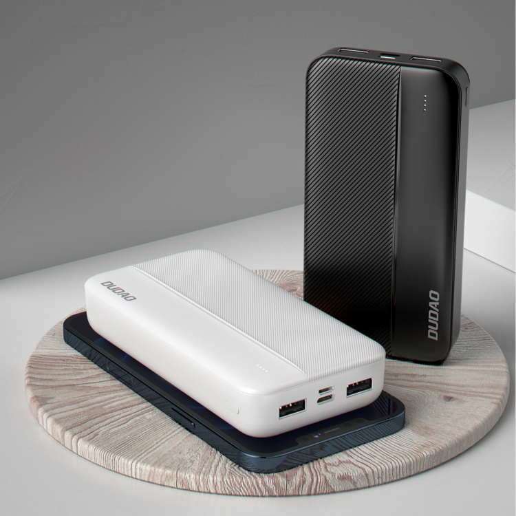 Dudao K4S+ powerbank 20000mAh 10Watt Svart