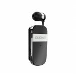 Dudao GU9 Bluetooth-øretelefoner med uttrekkbar ledning, svart Dudao GU9 Bluetooth-øretelefoner med uttrekkbar ledning, svart