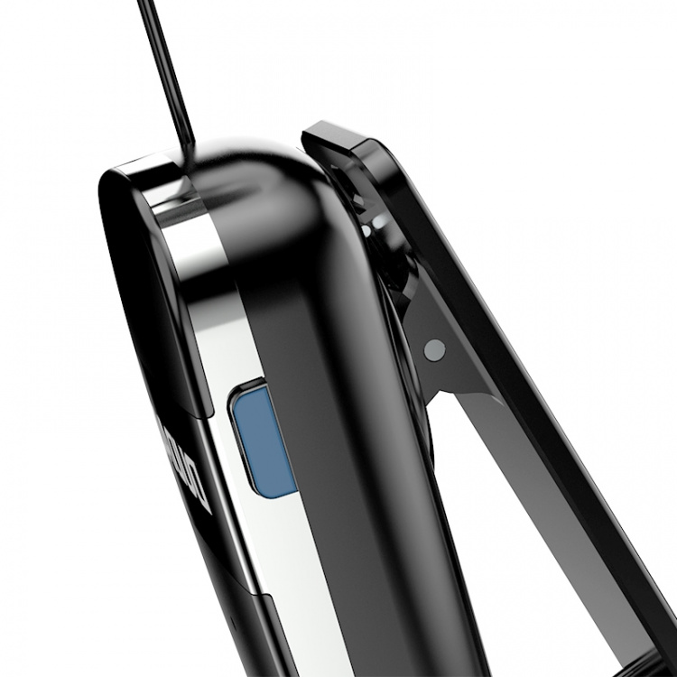 Dudao GU9 Bluetooth-øretelefoner med uttrekkbar ledning, svart Dudao GU9 Bluetooth-øretelefoner med uttrekkbar ledning, svart