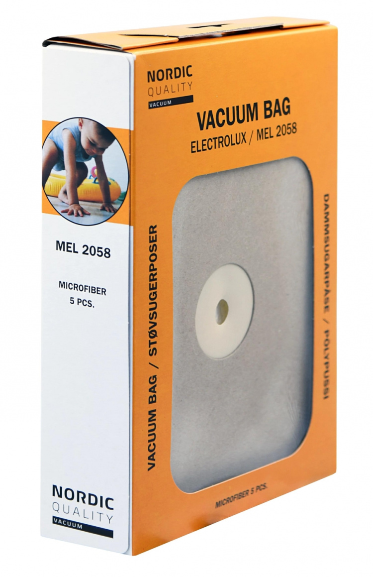 Nordic Quality MEL 2058 Dust bags, 5 pcs