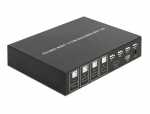 DeLOCK KVM 4 i 1 Multiview Switch 4 x HDMI med USB 2.0