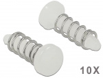 DeLOCK Snap Rivet for heat sink - set 10 pieces white