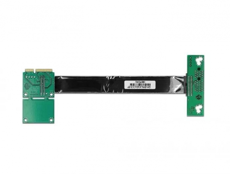 DeLOCK Stigeradskort Mini PCI Express > PCI Express x1 venstre innsetting DeLOCK Stigeradskort Mini PCI Express > PCI Express x1 venstre innsetting