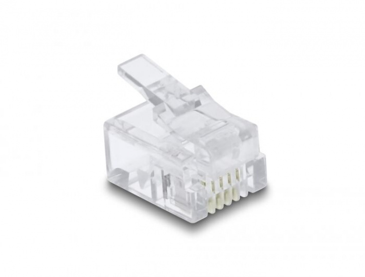 DeLOCK RJ11 Modular Plug 100 stk DeLOCK RJ11 Modular Plug 100 stk