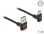 DeLOCK EASY-USB 2.0 Type-A hann til USB Type-C™ hann opp/ned 1 m DeLOCK EASY-USB 2.0 Type-A hann til USB Type-C™ hann opp/ned 1 m