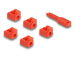DeLOCK RJ45 Port Blocker Set for RJ45 jack 10 pieces