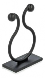 DeLOCK Kabelbor med selvklebende hylse svart 10 stk