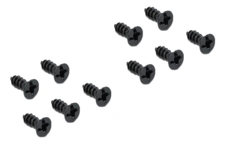 DeLOCK DIN-skinneklemme for kretskort 85 mm 4 stk