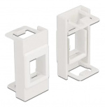 DeLOCK Easy 45 Modul Keystone Holder 22,5 x 45 mm, hvit DeLOCK Easy 45 Modul Keystone Holder 22,5 x 45 mm, hvit