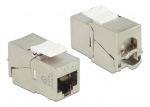 DeLOCK Keystone-modul RJ45-kontakt > LSA Cat.6A STP compact