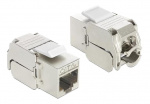 DeLOCK Keystone-modul RJ45-kontakt > LSA Cat.6A STP DeLOCK Keystone-modul RJ45-kontakt > LSA Cat.6A STP