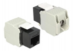 DeLOCK Keystone-modul RJ45-kontakt > LSA Cat.6 UTP svart DeLOCK Keystone-modul RJ45-kontakt > LSA Cat.6 UTP svart