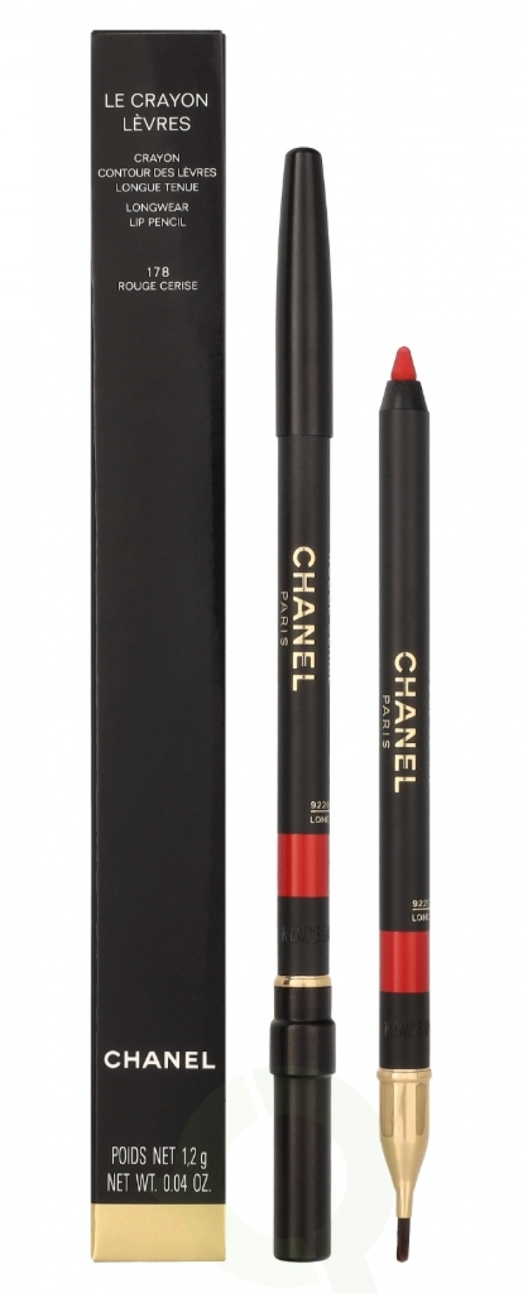 Chanel Le Crayon Levres Longwear Lip Pencil 1,2 g #178 Rouge Cerise