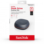 SanDisk Desk Drive 8TB USB Type-C External SSD up to 1000MB/s SanDisk Desk Drive 8TB USB Type-C External SSD up to 1000MB/s