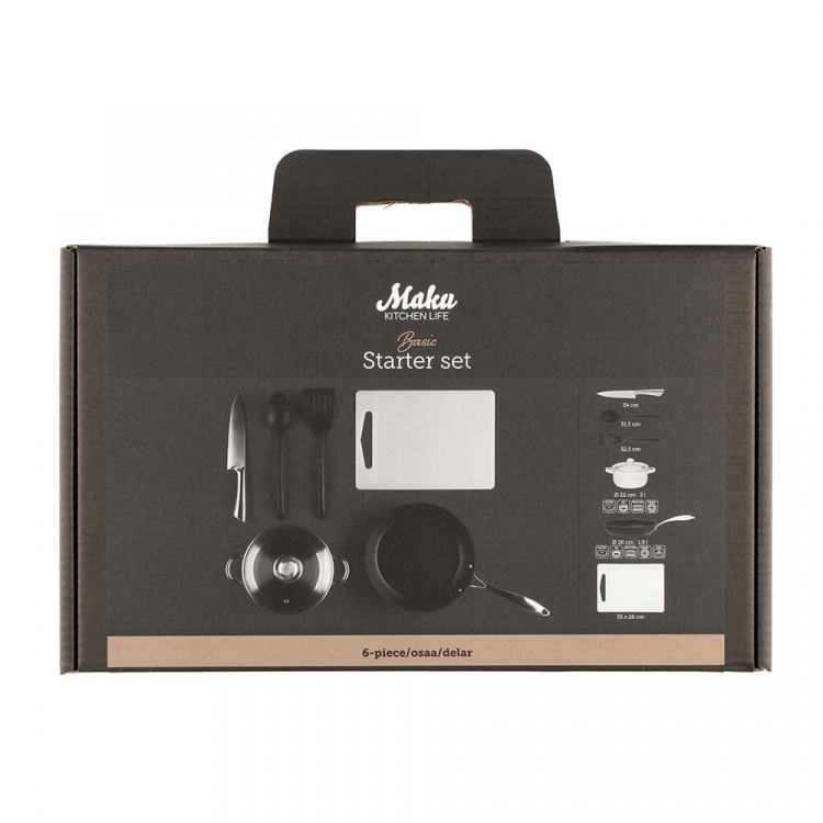 Maku Startsett Basic 6 deler