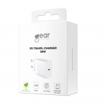 Gear Lader 220V 1xUSB-C PD/PPS 30W Hvit