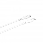 Gear Lader 220V 1xUSB-C Hvit PD/PPS 30W + Kabel USB-C til USB-C Gear Lader 220V 1xUSB-C Hvit PD/PPS 30W + Kabel USB-C til USB-C