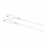 Gear Lader 220V 1xUSB-C Hvit PD/PPS 30W + Kabel USB-C til USB-C Gear Lader 220V 1xUSB-C Hvit PD/PPS 30W + Kabel USB-C til USB-C