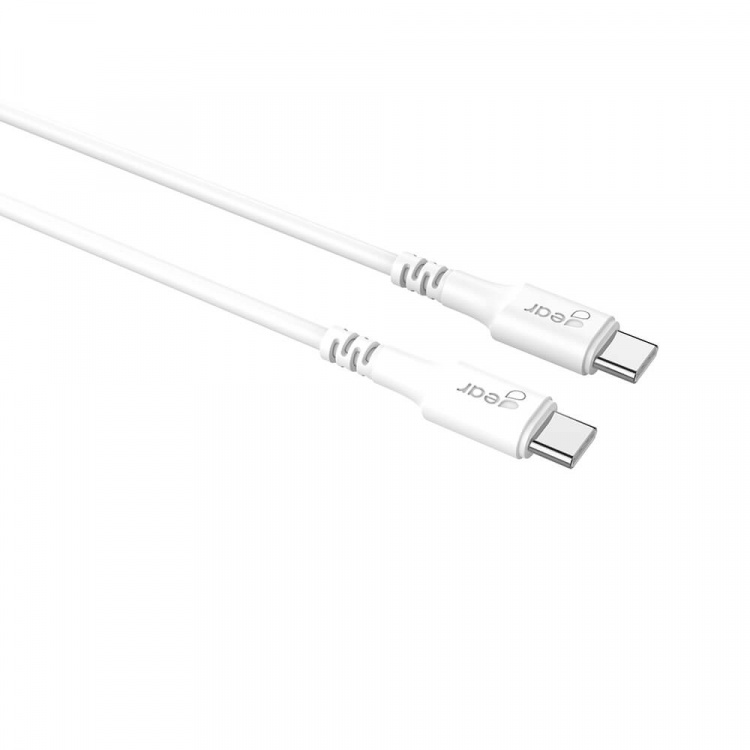 Gear Lader 220V 1xUSB-C Hvit PD/PPS 30W + Kabel USB-C til USB-C Gear Lader 220V 1xUSB-C Hvit PD/PPS 30W + Kabel USB-C til USB-C