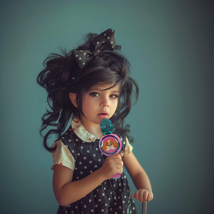 Paw Patrol Skye Karaoke Mic PopSing With LED