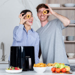 BLACK+DECKER Air Fryer Svart 5L 1450W BLACK+DECKER Air Fryer Svart 5L 1450W