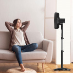 BLACK+DECKER Gulvventilator 5 Blad Svart 50W