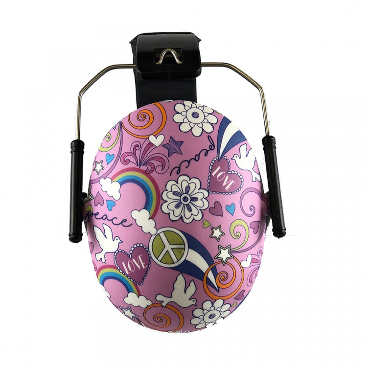 BANZ Hørselvern Barn Peace Pink