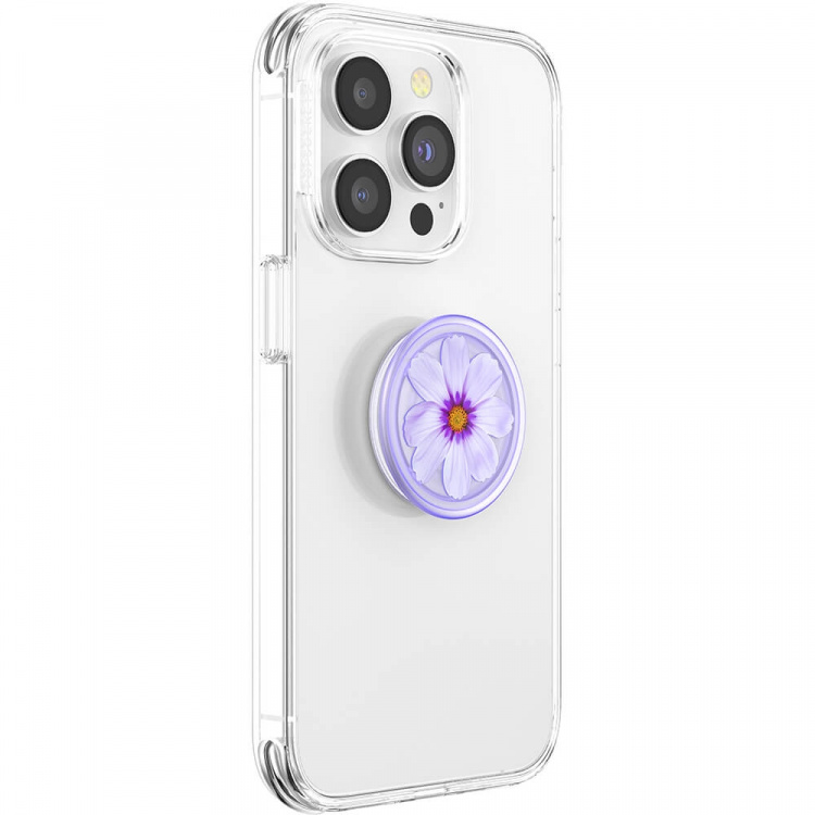 PopSockets PopGrip Plant Purple Cosmo PopSockets PopGrip Plant Purple Cosmo