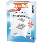 CLEANBAG Microfleece+ Støvsugerpose Bosch/Siemens D/E/F/G/H 4+1