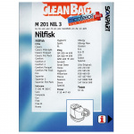 CLEANBAG Microfleece+ Støvsugerpose Nilfisk Elite Extreme King 4+1