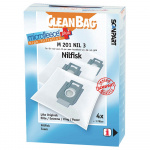 CLEANBAG Microfleece+ Støvsugerpose Nilfisk Elite Extreme King 4+1