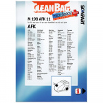 CLEANBAG Microfleece+ Støvsugerpose AFK/Bestron/etc. 4+1