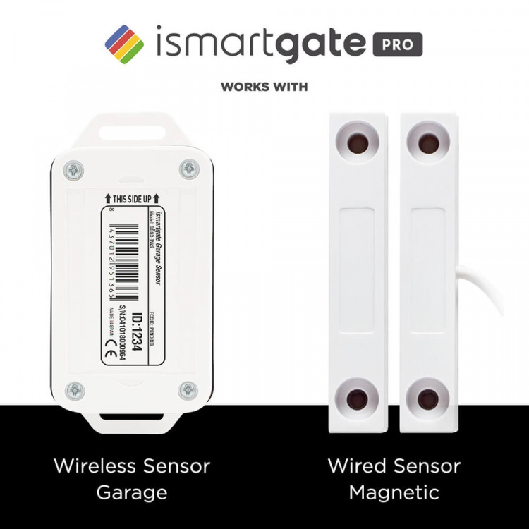 ISMARTGATE Garasjeåpner Pro 3 Porter v2.0