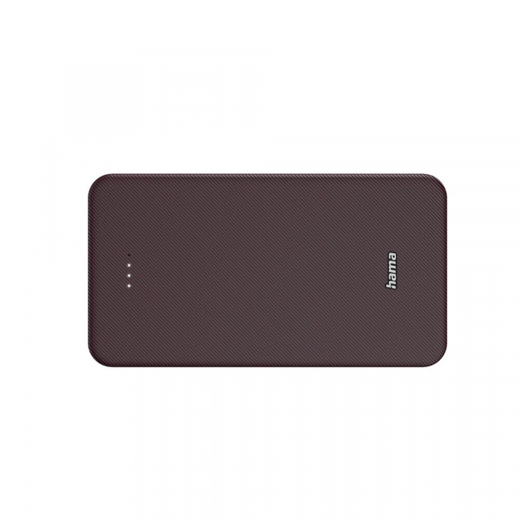 Hama Powerbank Colour 20 20000mAh USB-C+USB-A Plomme Hama Powerbank Colour 20 20000mAh USB-C+USB-A Plomme