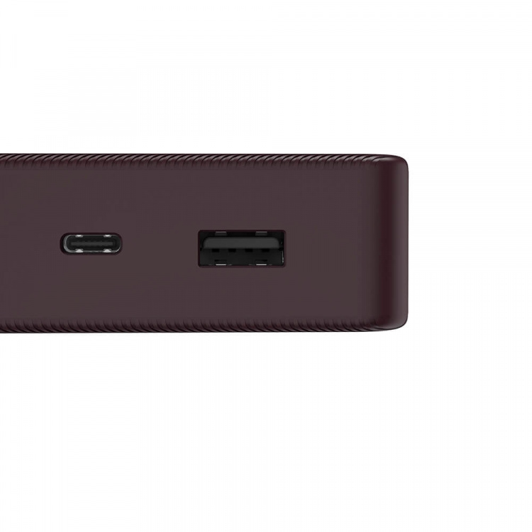 Hama Powerbank Colour 20 20000mAh USB-C+USB-A Plomme Hama Powerbank Colour 20 20000mAh USB-C+USB-A Plomme