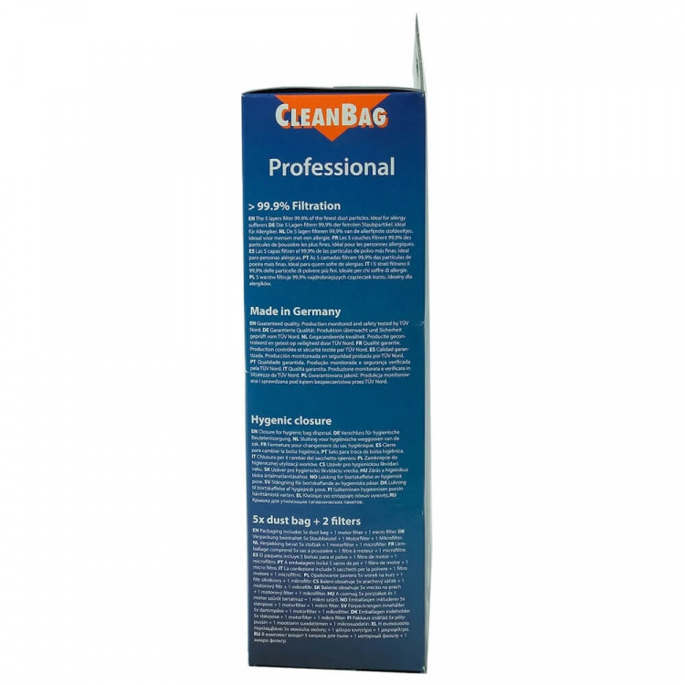 CLEANBAG Støvsugerpose M 157 MIE 5+2 Pro