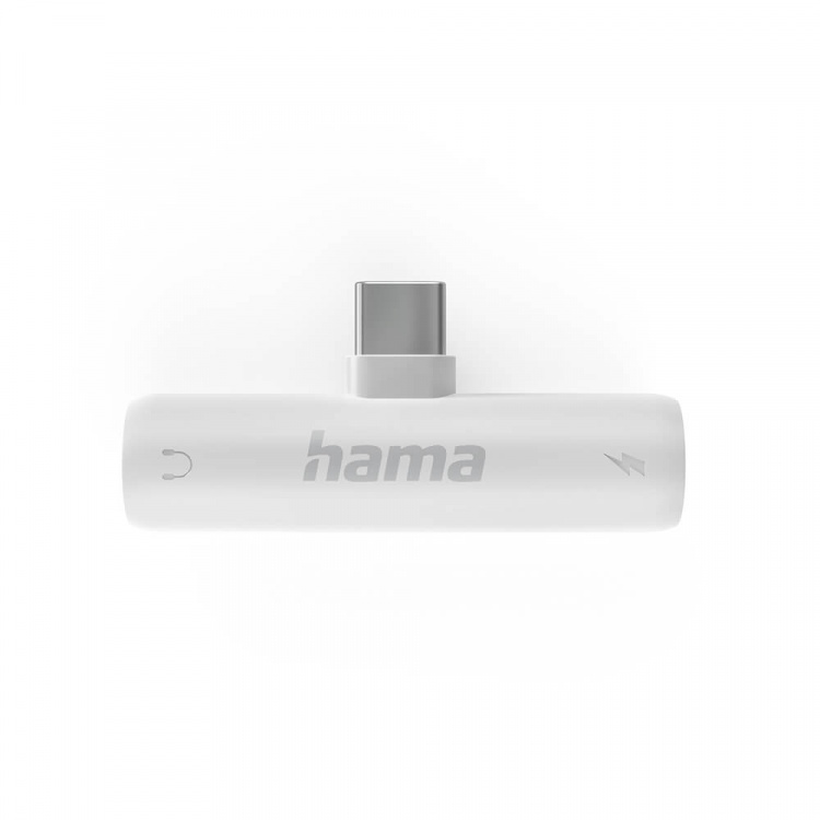Hama Adapter Audio USB-C White