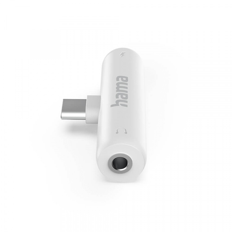 Hama Adapter Audio USB-C White