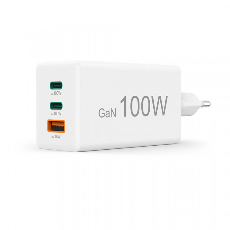 Hama Charger 2x USB-C 1x USB-A GaN 100W White