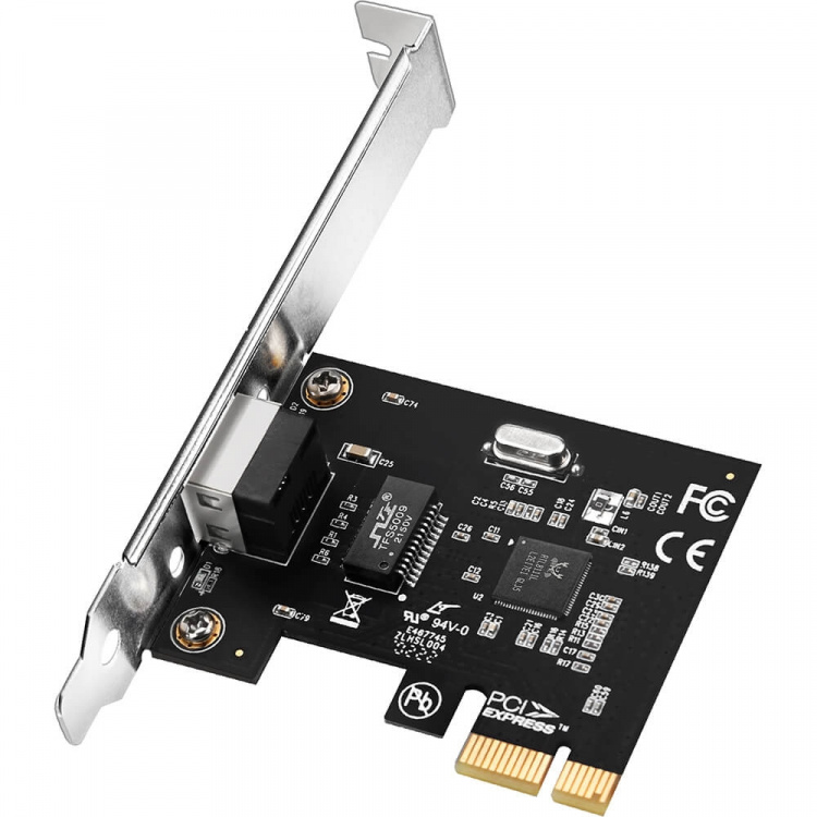CUDY Adapter PCI-E PE25 2.5 Gigabit 1P Low Profile CUDY Adapter PCI-E PE25 2.5 Gigabit 1P Low Profile