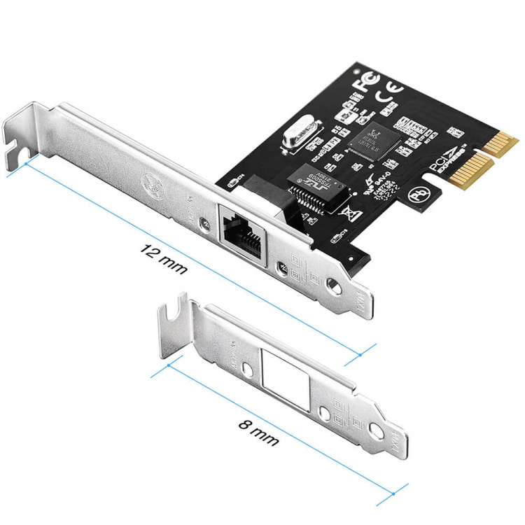 CUDY Adapter PCI-E PE25 2.5 Gigabit 1P Low Profile CUDY Adapter PCI-E PE25 2.5 Gigabit 1P Low Profile